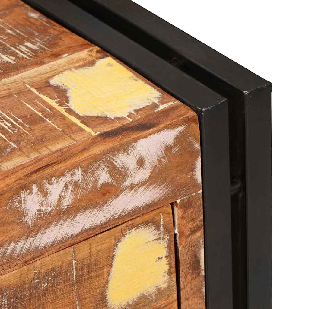 Credenza Marrone 66 x 33 x 70 cm legno massello di riciclo - homemem39