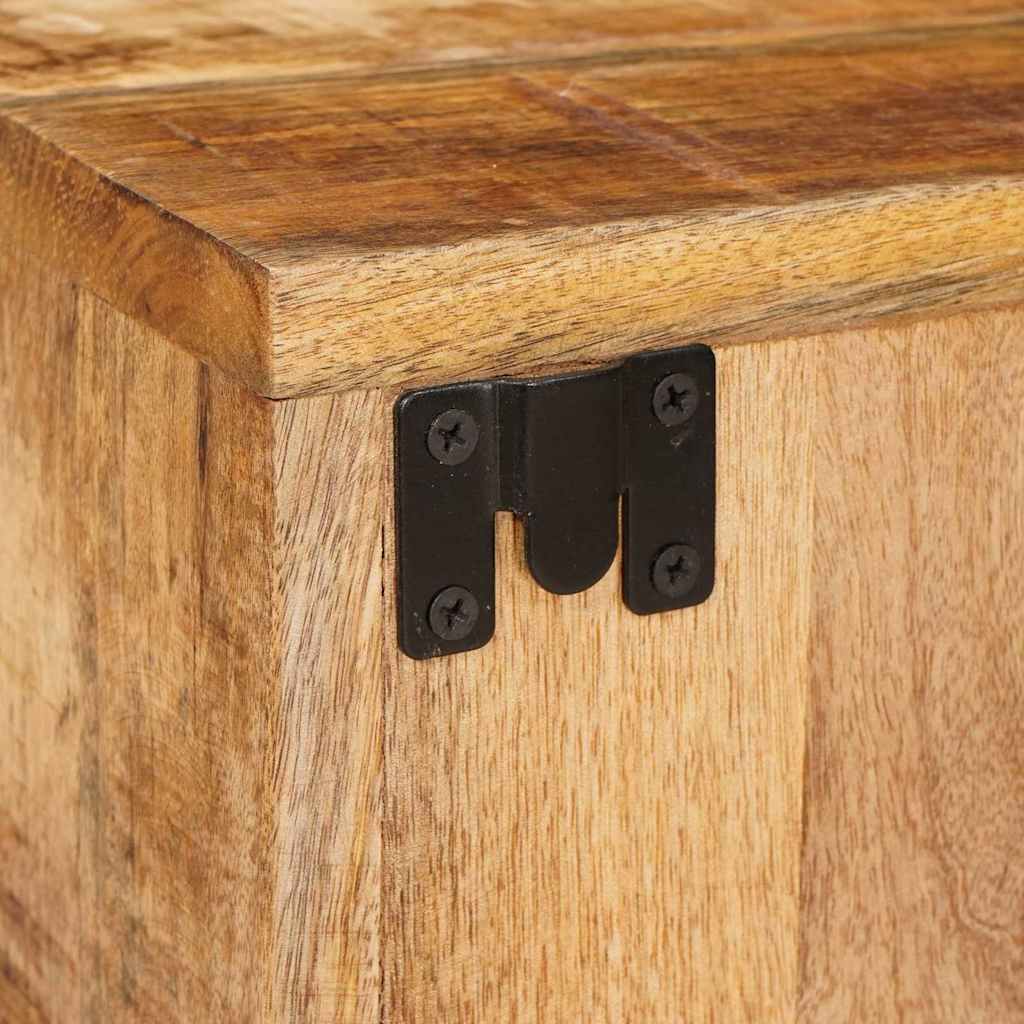 Comodino Marrone 35 x 33 x 48 cm Legno di mango massello