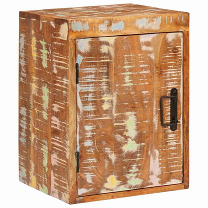 Comodino 2 pcs Marrone 35 x 33 x 48 cm Legno Solido Recuperato - homemem39