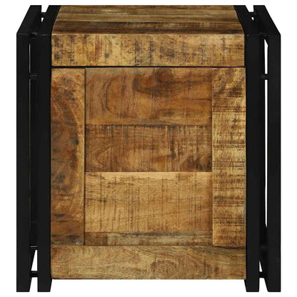 Scatola di Stoccaggio 40 x 40 x 40 cm legno massello di mango