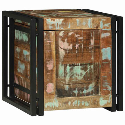 Scatola di Stoccaggio 40 x 40 x 40 cm Legno massello di acacia