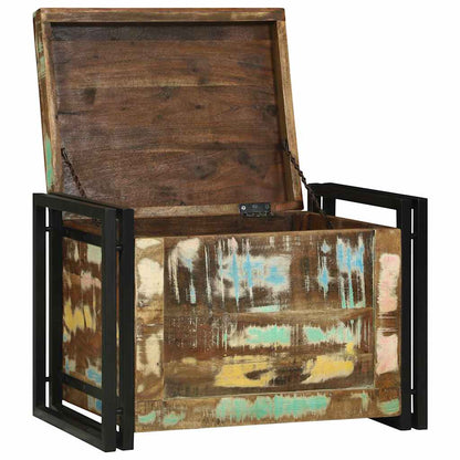 Scatola di Stoccaggio 60 x 40 x 41 cm Legno di recupero