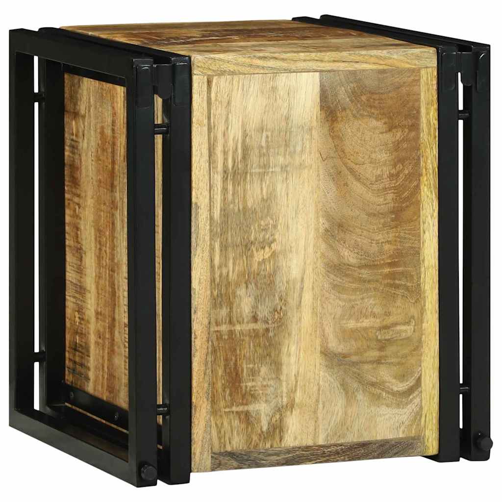 Portabottiglie 34.5 x 35 x 39 cm Legno massello di mango - homemem39