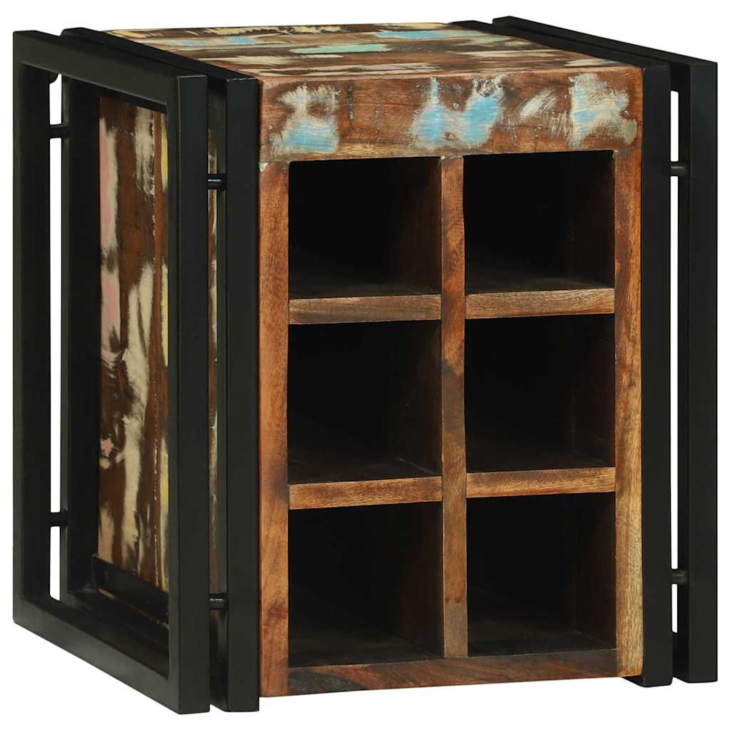 Portabottiglie 34.5 x 35 x 39 cm Legno massello di recupero - homemem39