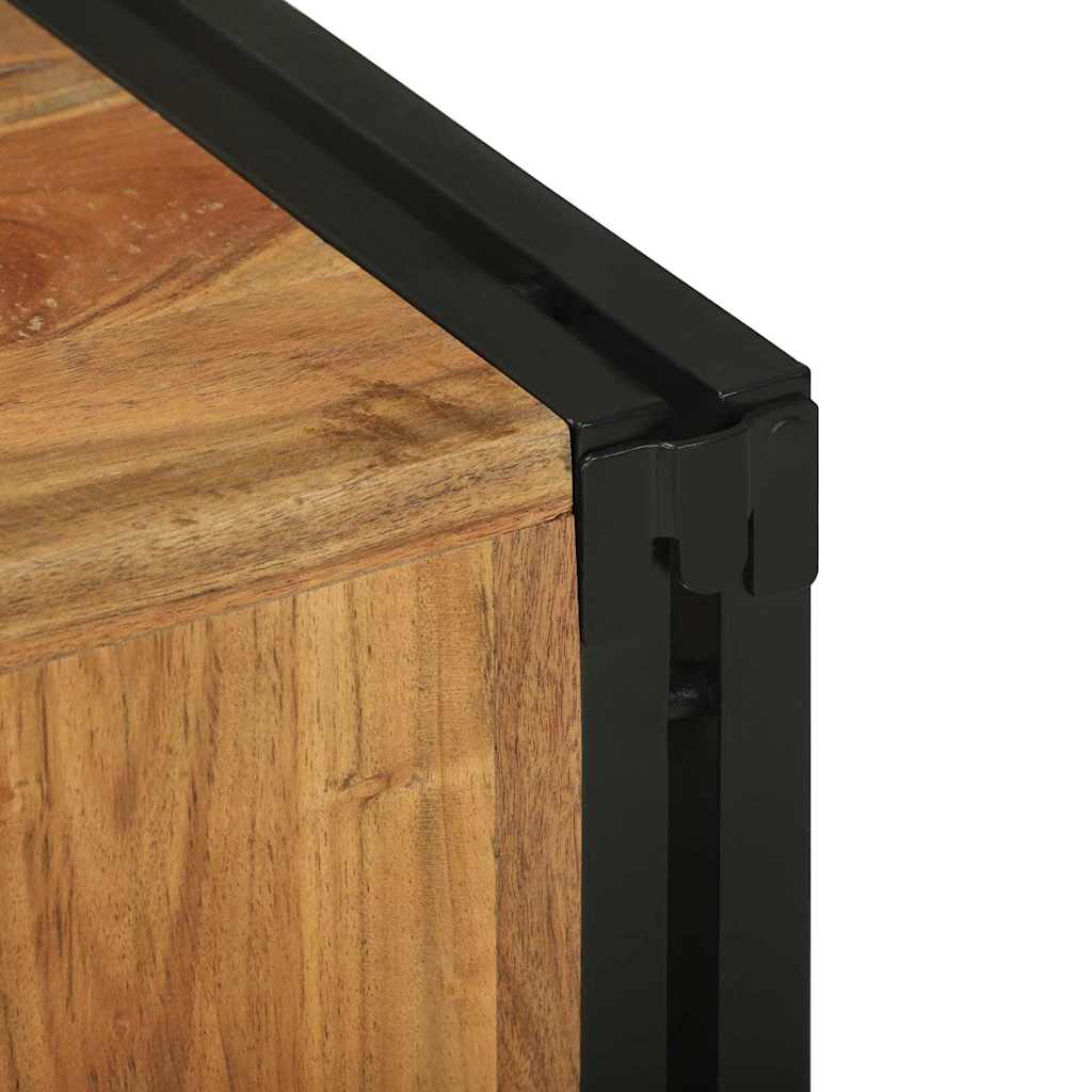 Portabottiglie 34.5 x 35 x 39 cm Legno massello di acacia - homemem39