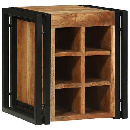 Portabottiglie 35 x 35 x 39 cm Legno di Acacia Massello | homemem39