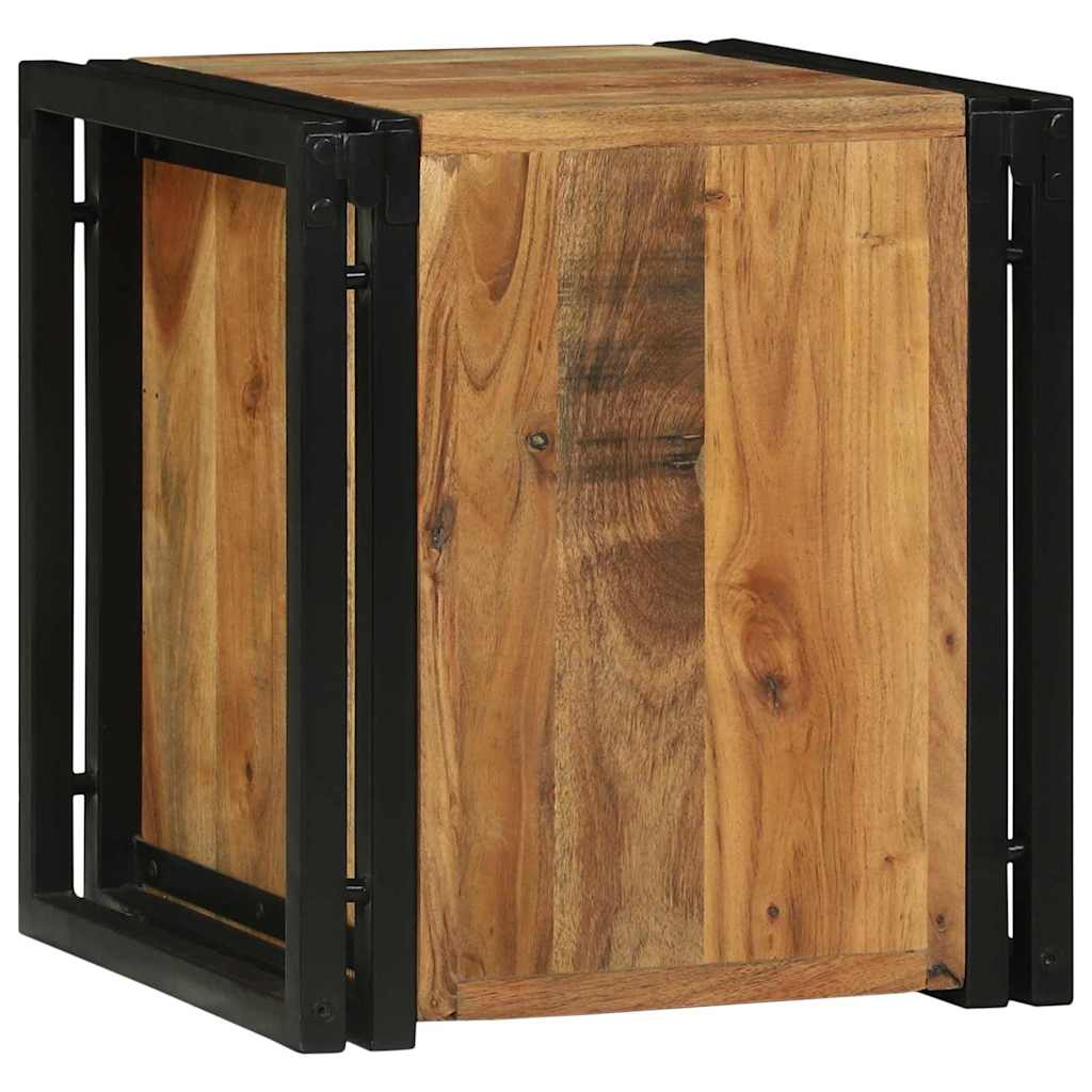 Portabottiglie 34.5 x 35 x 39 cm Legno massello di acacia - homemem39