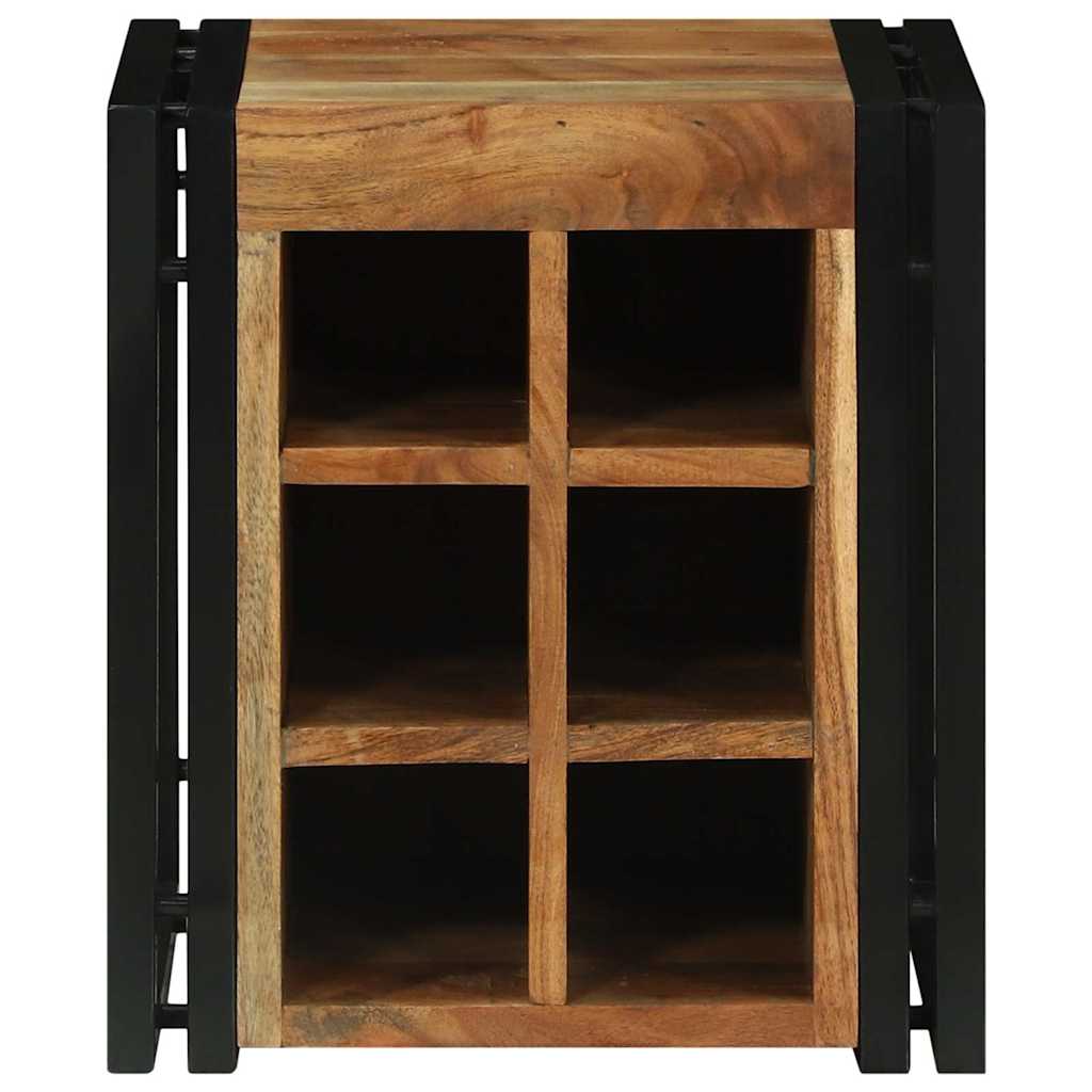 Portabottiglie 35 x 35 x 39 cm Legno di Acacia Massello | homemem39