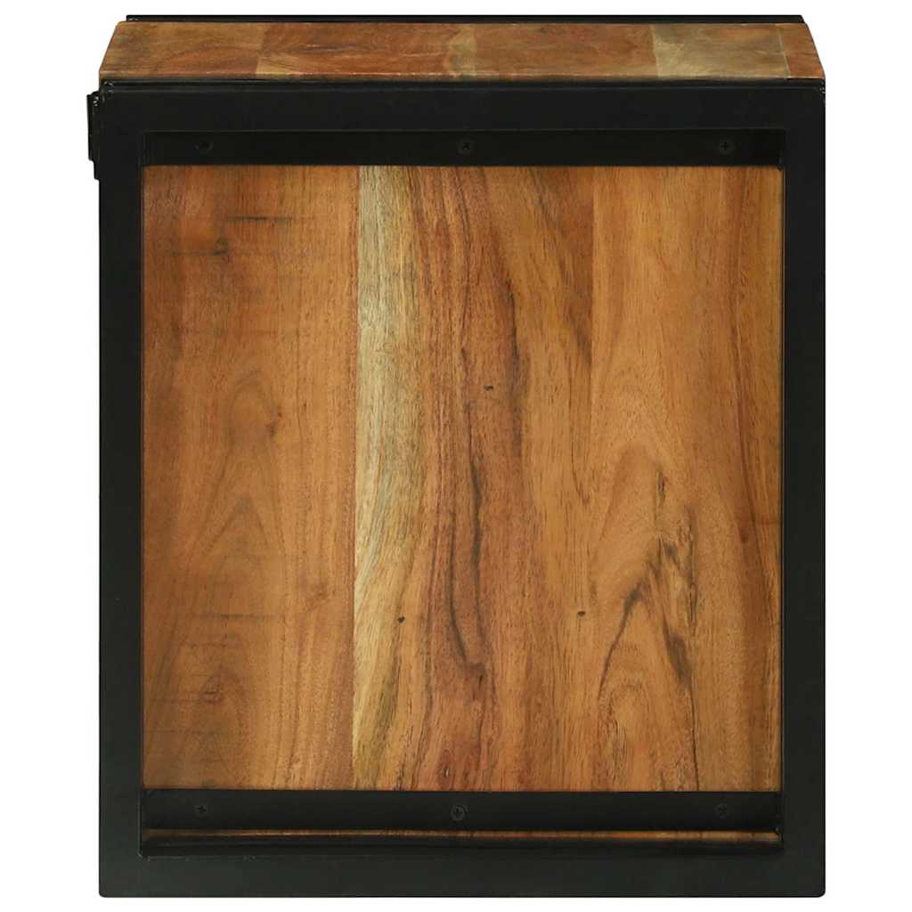 Portabottiglie 34.5 x 35 x 39 cm Legno massello di acacia - homemem39