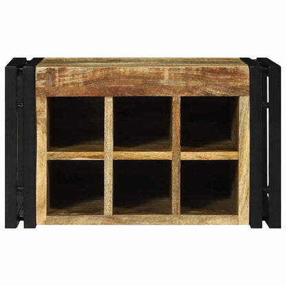 Portabottiglie 2 pcs 46 x 35 x 27,5 cm Legno di mango massello | homemem39