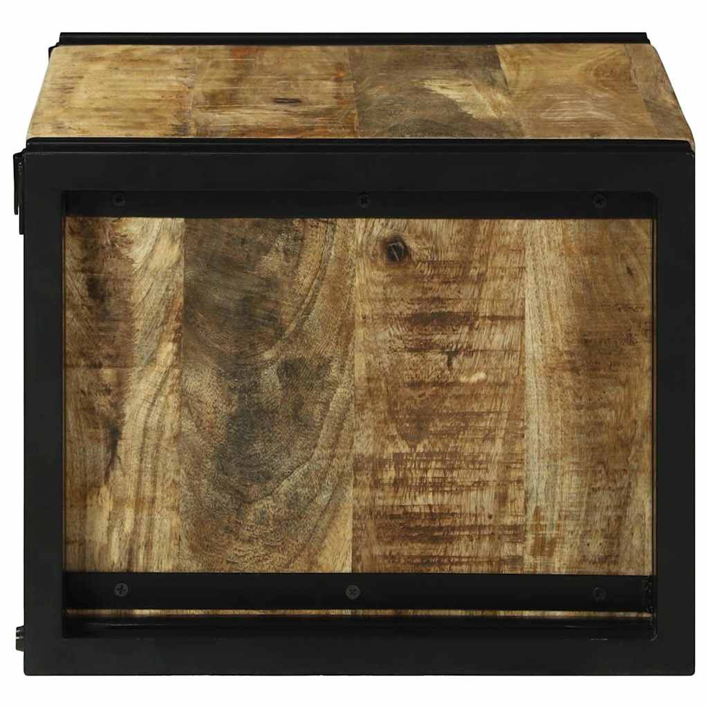 Portabottiglie 46 x 35 x 27.5 cm Legno massello di mango - homemem39