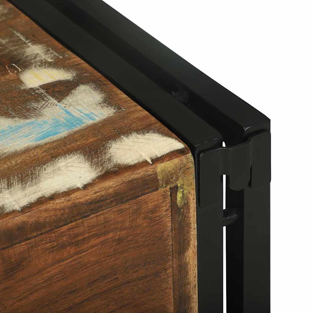 Portabottiglie 46 x 35 x 27.5 cm Legno massello di recupero - homemem39