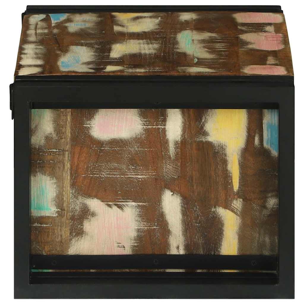 Portabottiglie 46 x 35 x 27.5 cm Legno massello di recupero - homemem39