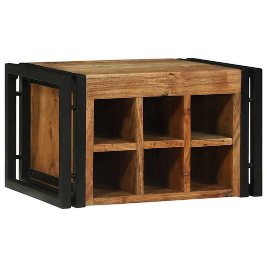 Portabottiglie 2 pcs 46 x 35 x 27,5 cm Legno di Acacia Massello
