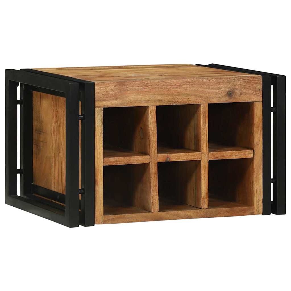 Portabottiglie 2 pcs 46 x 35 x 27,5 cm Legno di Acacia Massello | homemem39