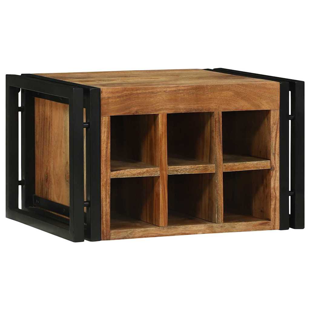 Portabottiglie 2 pcs 46 x 35 x 27,5 cm Legno di Acacia Massello | homemem39