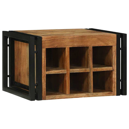 Portabottiglie 2 pcs 46 x 35 x 27,5 cm Legno di Acacia Massello | homemem39
