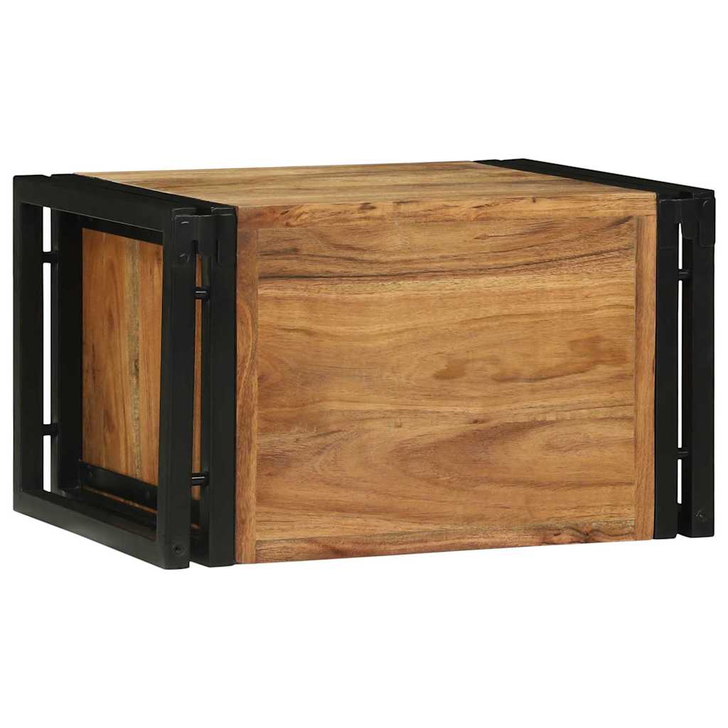 Portabottiglie 46 x 35 x 27.5 cm Legno massello di acacia - homemem39