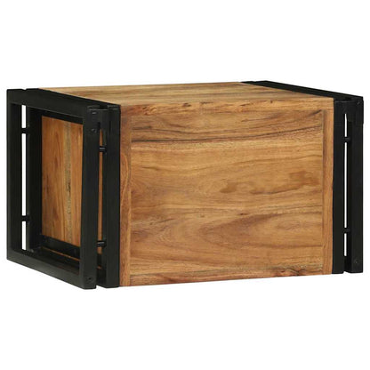 Portabottiglie 46 x 35 x 27.5 cm Legno massello di acacia - homemem39