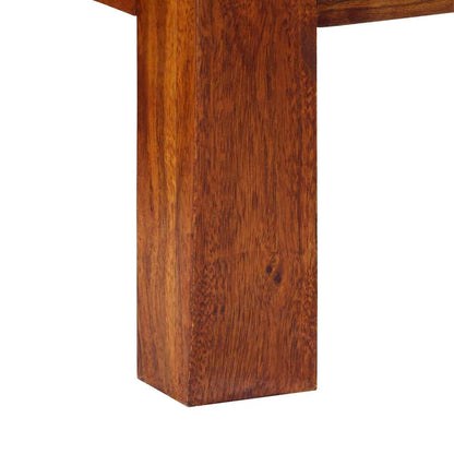 Tavolino da Salotto 90x50x40 cm in Legno Massello di Acacia