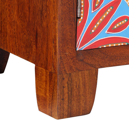 Comodini 2 pz 40x30x45 cm in Legno Massello di Acacia - homemem39