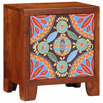 Comodini 2 pz 40x30x45 cm in Legno Massello di Acacia - homemem39