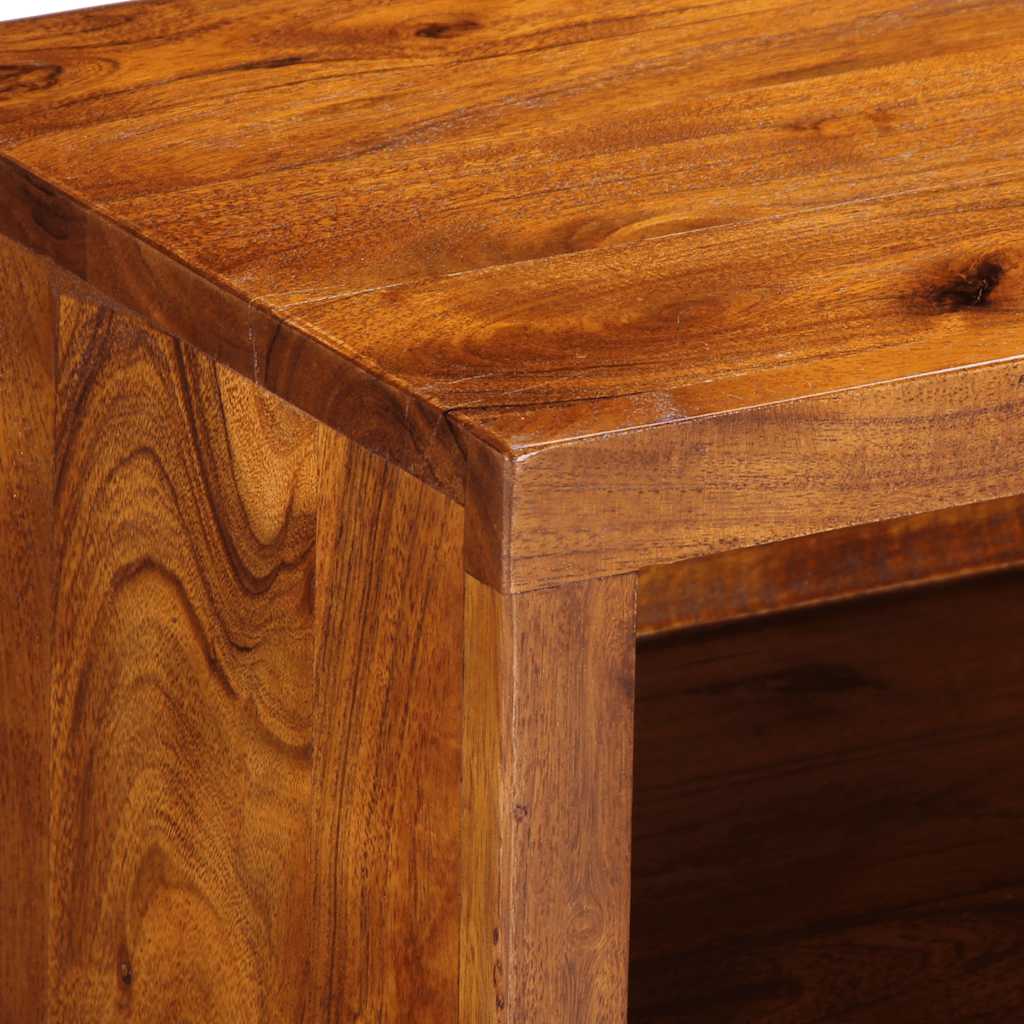 Mobile Porta TV Multicolore 110x30x40 Legno Massello di Acacia - homemem39