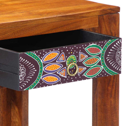 Scrivania Marrone 100 x 50 x 75 cm Legno massello di acacia