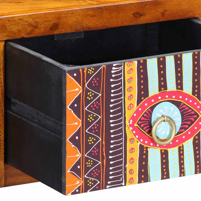 Armadio da Notte con cassetto 2 pcs Marrone 35 x 30 x 22 cm - homemem39