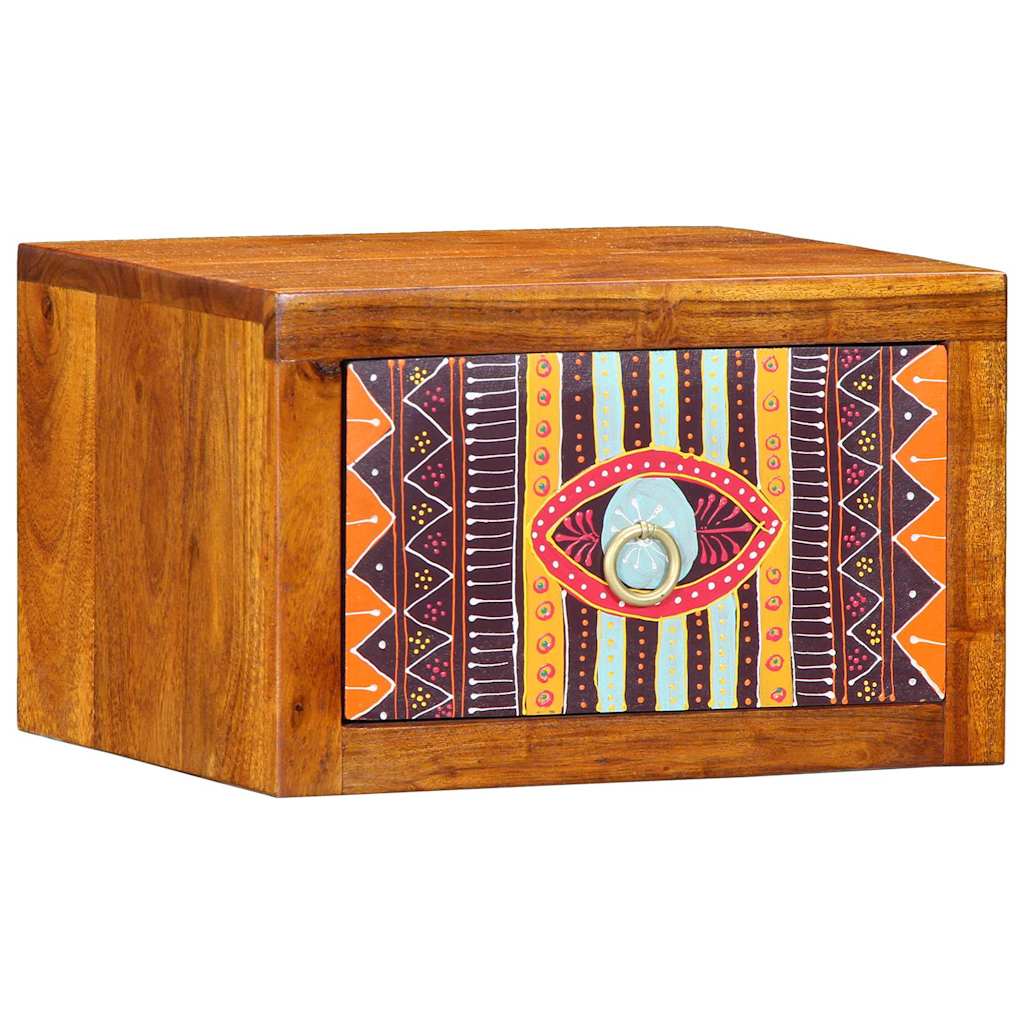 Armadio da Notte con cassetto 2 pcs Marrone 35 x 30 x 22 cm - homemem39