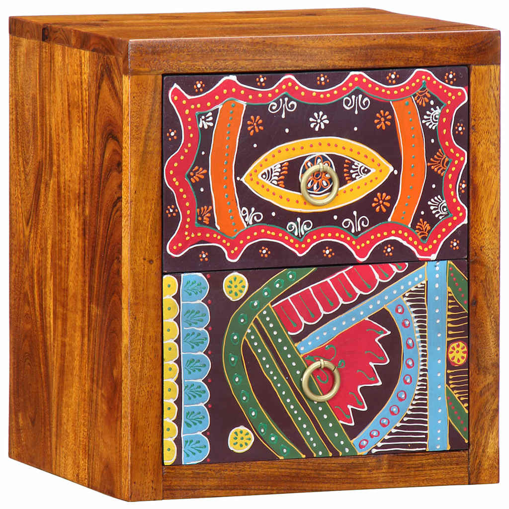 Armadio da Notte con cassetto Marrone 35 x 30 x 40 cm