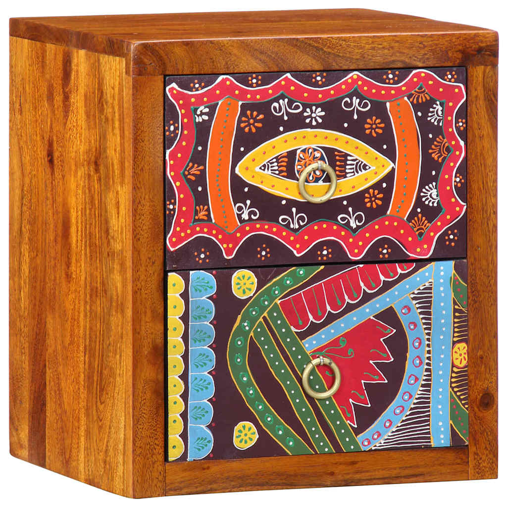 Armadio da Notte con cassetto Marrone 35 x 30 x 40 cm