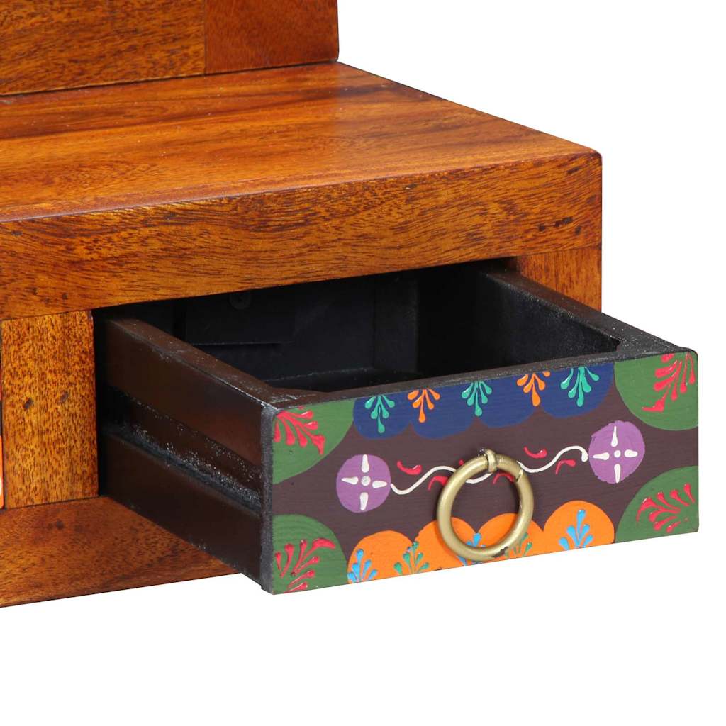 Armadietto a muro con cassetto Marrone 40 x 20 x 50 cm