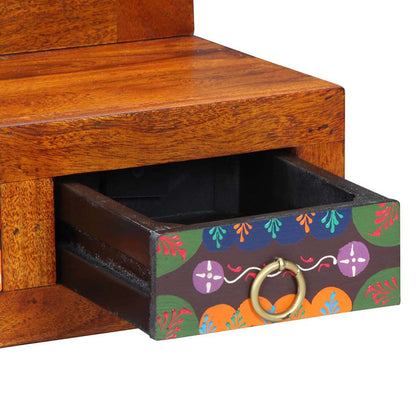 Armadietto a muro con cassetto Marrone 40 x 20 x 50 cm