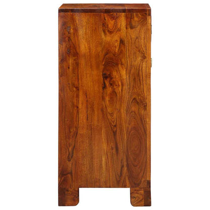 Porta telefono Marrone 40 x 35 x 75 cm Legno massello di acacia - homemem39
