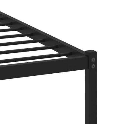 Giroletto senza Materaso in Metallo Rovere Sonoma 120x200 cm | homemem39