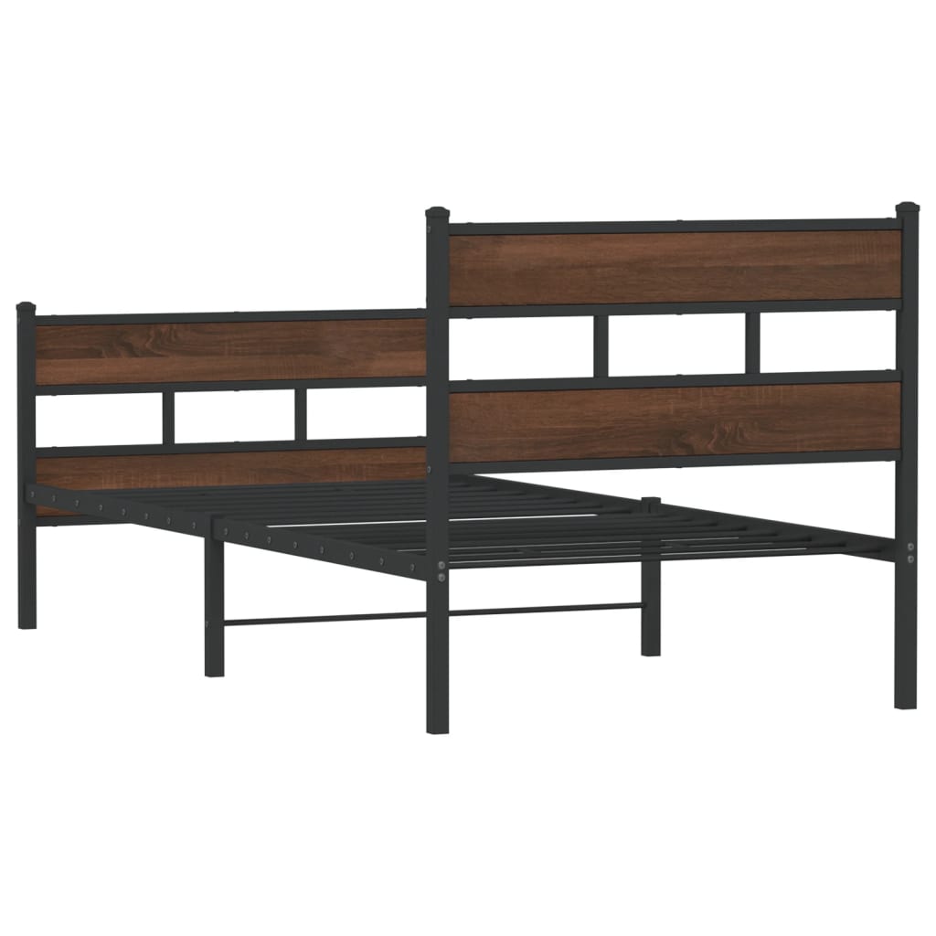 Giroletto senza Materasso con Testiera e Pediera 90x200 cm | homemem39