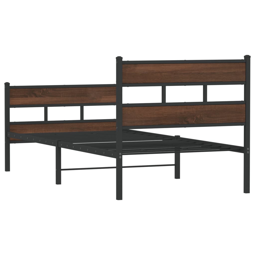 Giroletto senza Materasso con Testiera e Pediera 107x203 cm | homemem39