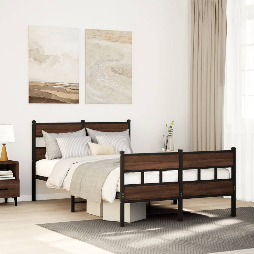 Giroletto senza Materasso con Testiera e Pediera 120x190 cm | homemem39