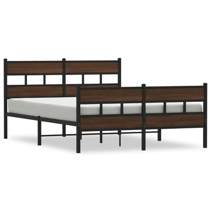 Giroletto senza Materasso con Testiera e Pediera 137x190 cm | homemem39