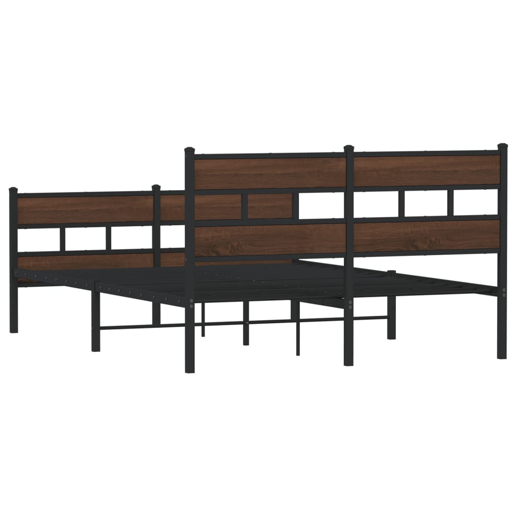 Giroletto senza Materasso con Testiera e Pediera 140x190 cm | homemem39