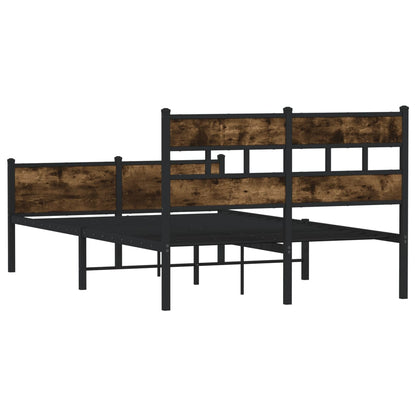 Giroletto senza Materasso Rovere Fumo 120x190 cm in Truciolato | homemem39