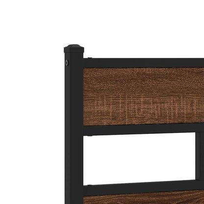 Giroletto senza Materasso Rovere Marrone 90x200cm in Truciolato | homemem39