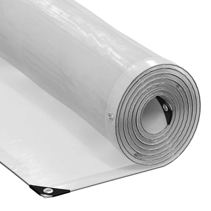 Telone Trasparente con Occhielli 1x4 m in Polietilene | homemem39