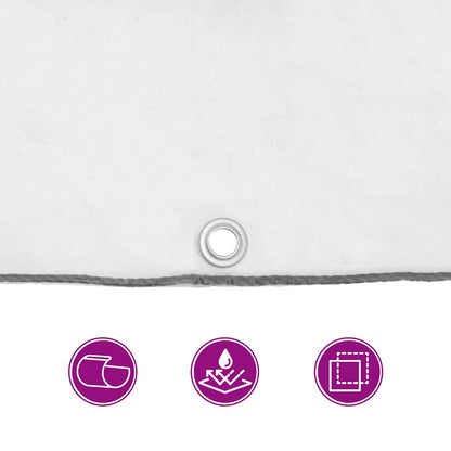 Telone Trasparente con Occhielli 2x8 m in Polietilene