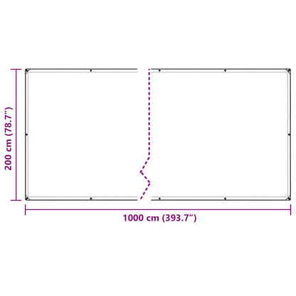 Telone Trasparente con Occhielli 2x10 m in Polietilene | homemem39
