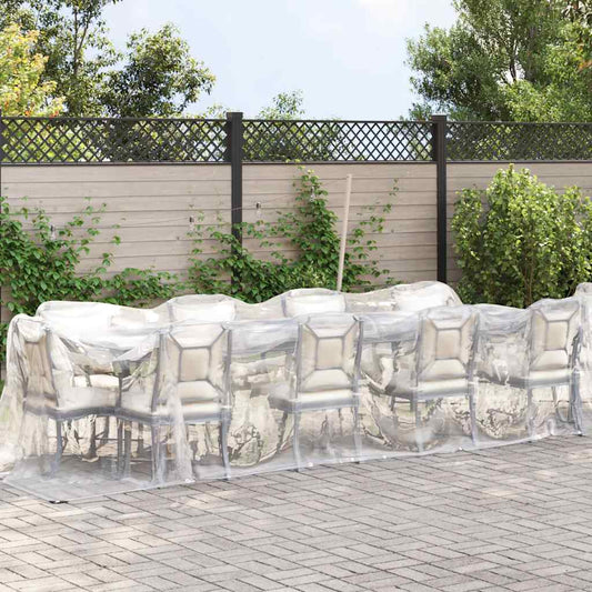 Telone Trasparente con Occhielli 2x12 m in Polietilene | homemem39