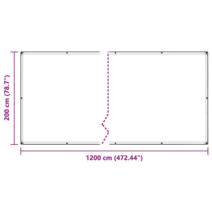 Telone Trasparente con Occhielli 2x12 m in Polietilene | homemem39