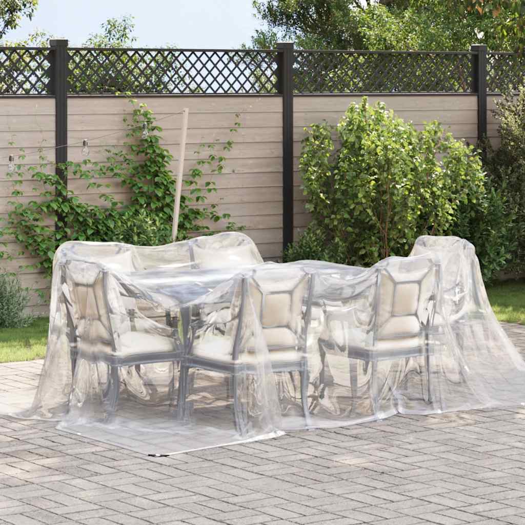 Telone Trasparente con Occhielli 3x5 m in Polietilene | homemem39