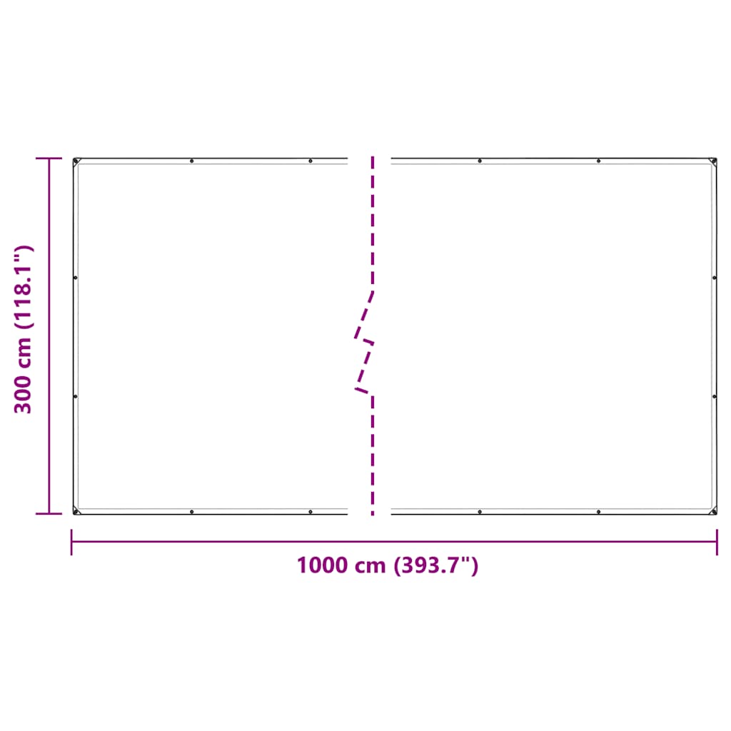 Telone Trasparente con Occhielli 3x10 m in Polietilene | homemem39